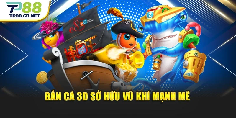 Bắn Cá 3D TP88 | Khám Phá Sảnh Game Săn Cá Hiện Đại