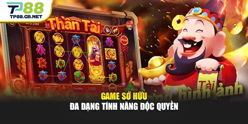 Nổ Hũ Thần Tài TP88 | Vòng Quay Tài Lộc Cùng Nhiều Tính Năng